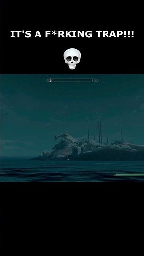 IT'S A F*RKING TRAP!!! 💀 #skyrim #elderscrolls #shorts #games