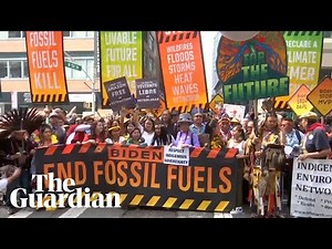 AOC speaks at climate rally in New York – watch live