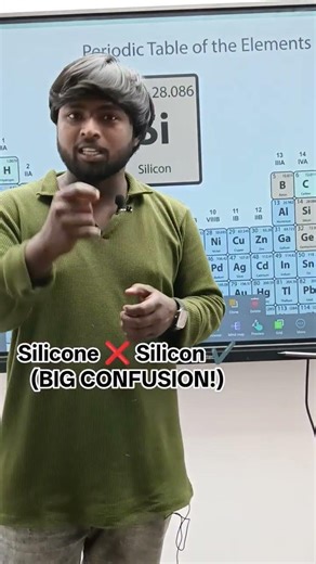 🔬 Silicon (Si) | Periodic Table Trick Explained in 10 Seconds | MissySchool Suraj Sir #Shorts