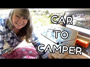 Easy NO BUILD Car Camping Setup: Toyota Matrix (Pontiac Vibe) Version 1