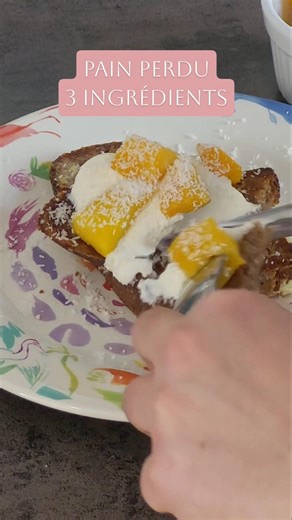 Pain perdu healthy - Recette facile & rapide