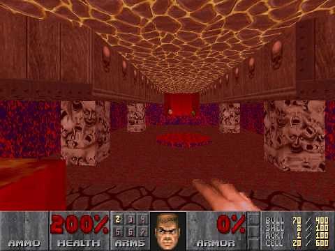 Doom II level 28, The Spirit World: Official Secrets