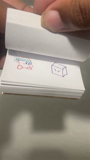 Kirby (Retake with the different sound) #poyo #kirby #flipbook #nintendo