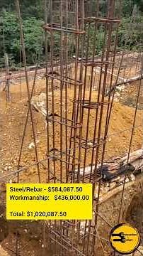 Building a house in Jamaica? Here's a glimpse of what it will cost you for steel work.