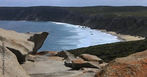 Remarkable Rocks formation on Kangaroo Island, Australia 4K