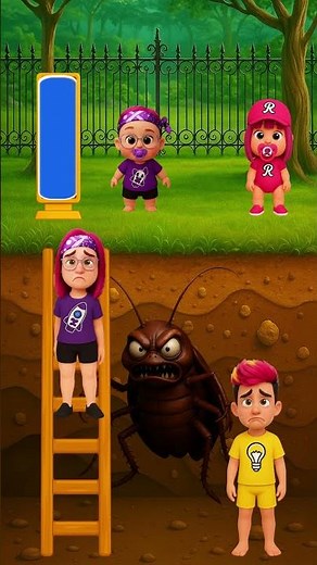 He has to get out of the hole! 🐘🦊🐷 Emilly Vick💗Ketlen💜Leozinho💡