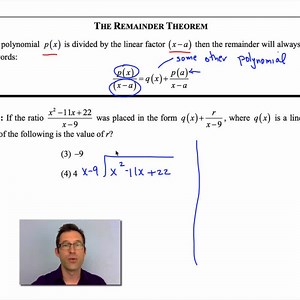 Common Core Algebra II.Unit 10.Lesson 11.The Remainder Theorem
