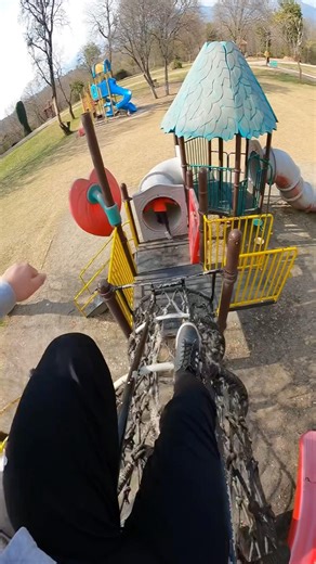 Bela ciao pov jumping in playground