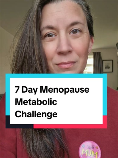7-Day Menopause Metabolic Reset Challenge: Day 1