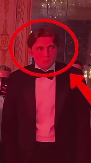 Did you notice Barron Trump pain experience in the new year s, party #barrontrump #newyear#fy #trump #behavior