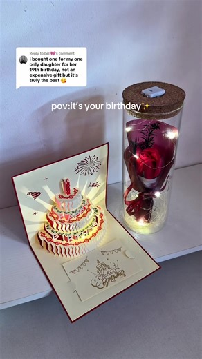 Musical Birthday Card with Lights for Special Celebrations