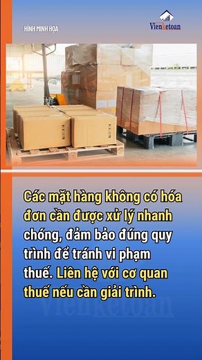 3 Bước xử lý hàng tồn kho cho HKD trước ngày 1/6 #HKD #hangtonkho #hddt #hoadondientu