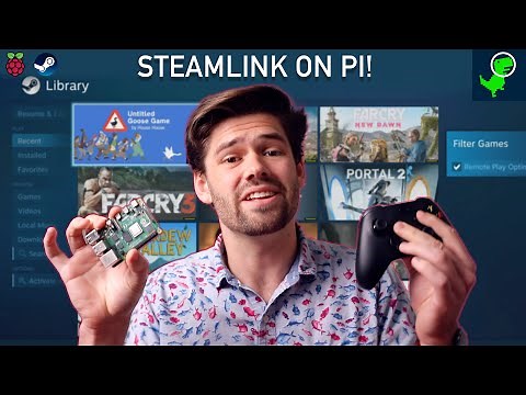 Play Steam Games on Your RaspberryPi with SteamLink! - FULL TUTORIAL