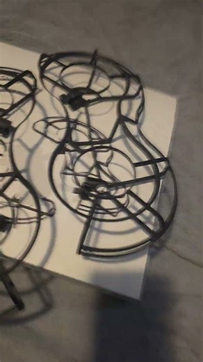 Unboxing and putting my Dji mini 3 propeller guards on. #djidrones #unboxing #dji