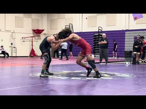 high school wrestling Eli Curiel 144 lbs.