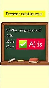 present continuous quiz