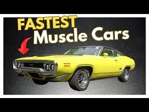 100 FASTEST American Muscle Cars of The 60s & 70s