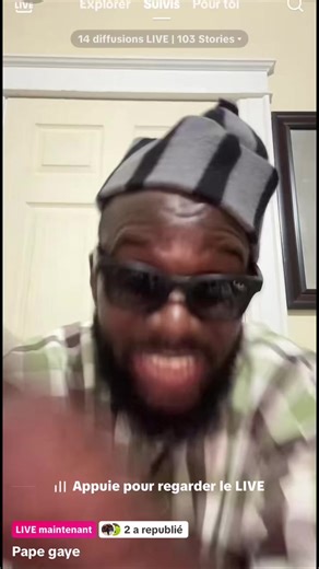 Vidéos de momo diouf 💪💪🙏🙏🇸🇳 (@100pourcentsonko2029) avec son original - El DrolePrank - Scary Bushman