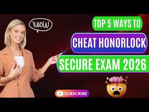 5 Ways to Cheat on Honorlock Secure Browser 🤫