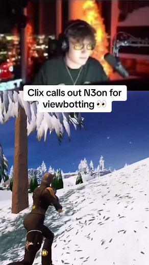 Clix Calls Out N3on for Viewbotting 👀