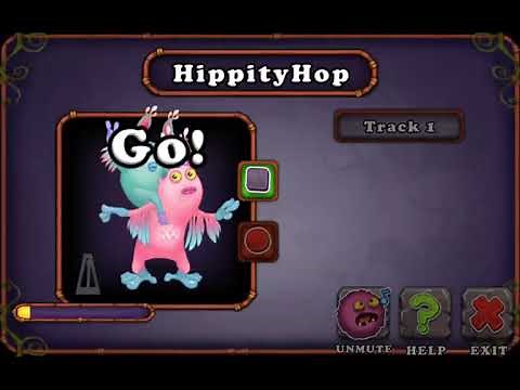 HippityHop sound and animation on Faerie island (My Singing Monsters)