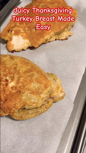 How to Make a Juicy Thanksgiving Turkey Breast The directions in the description
