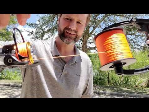 Say Goodbye to Line Twists! Portable Line Winding System American Spirit Fishing Line Spooler