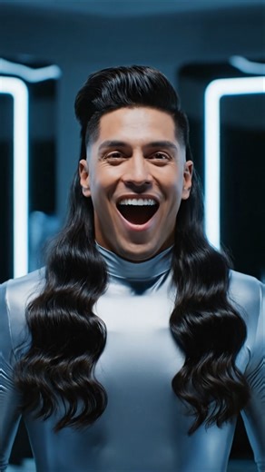 Haircut with a Robat machine