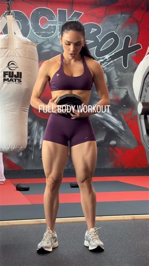 Taneth Gimenez on Instagram: "FULL BODY 🔥 5 exercises — 4 rounds • 20 reps each • Rest 30–45 sec between exercises Save this for your next workout 🦾 #TanethFit"