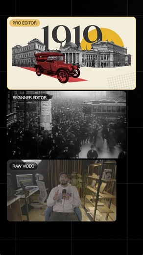Beginner vs PRO editing #editingtechniques #videoeditingtips
