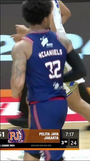 KJ McDaniels in action ⏩️⏩️🔥 #IBLTokopedia2024