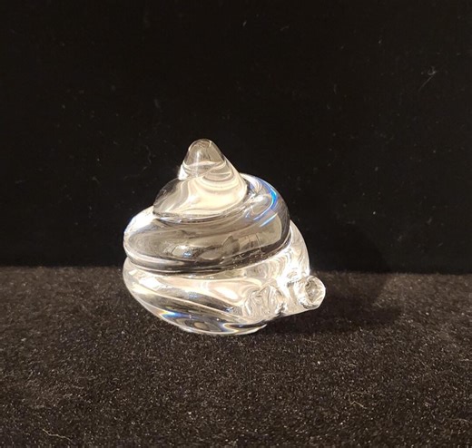 Snail Glass Paperweight, Kosta Boda Warff, # 95596, Vintage: Clear Glass Artist Signed and Numbered - Etsy