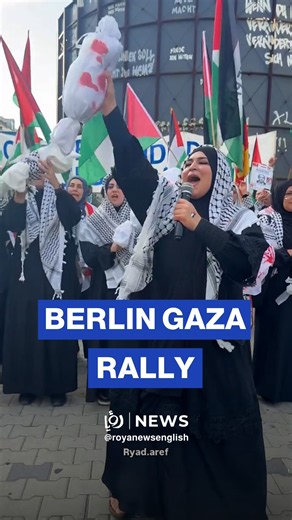 Berlin protesters mark three years of Gaza war with Palestine solidarity rally