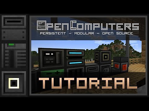 OpenComputers v1.3 Tutorial 4: Component Basics (English)