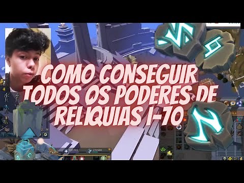 RELÍQUIAS 1-70 || ONDE E COMO CONSEGUIR | RUNESCAPE