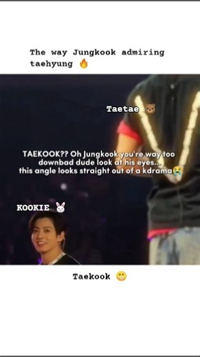 bts v and jk romantic moments on stage 😁 #taekook #trending #shorts #fypシ #fypシ゚viral #fyp