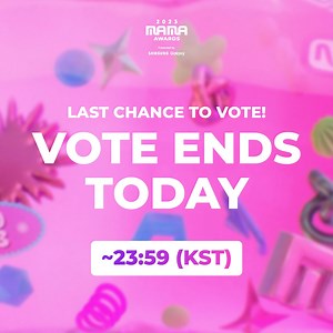 [#2023MAMA] VOTE is CLOSING TODAY💥 LAST CHANCE TO VOTE <Worldwide Fans' Choice Category> Check the guide and KEEP VOTING! 오늘 <Worldwide Fans' Choice Category> 본 투표가 종료됩니다! 지금 바로 투표하세요! 📍 Voting Platform - Mnet Plus - Spotify Playlist 📍 Voting Schedule - 23.11.20 23:59 (KST) ONE I BORN 2023 MAMA AWARDS 2023.11.28(TUE)-29(WED) 6PM(KST) #MAMAAWARDS #2023MAMAAWARDS | Mnet 엠카운트다운(M COUNTDOWN) X M2