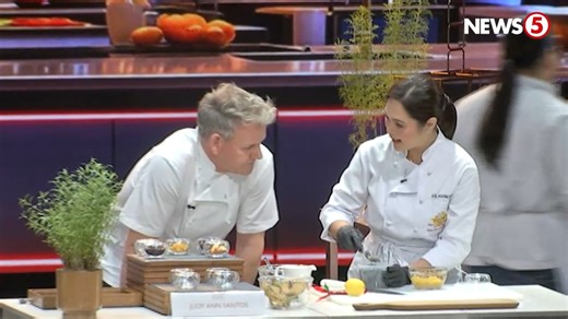 1.9M views · 32K reactions | Nagsama-sama sina celebrity chef Judy Ann Santos, food content creator Ninong Ry, Gordon Ramsay Bar & Grill head chef Bea Therese Qua, at culinary student na si Danica Lucero sa halo-halo challenge ng world-renowned chef na si Gordon Ramsay. #News5 | News5 | Facebook