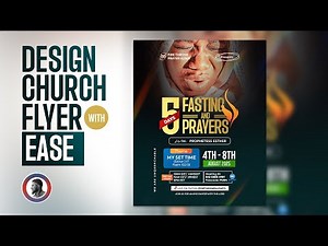 How to Design a Powerful Church Flyer | Step-by-Step Tutorial for Beginner
