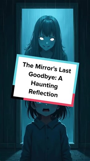 Would you trust your own reflection? Watch closely—sometimes it says more than you think. #horrorstory #mirrors #paranormal #creepystory #ghostly #reflection #scary