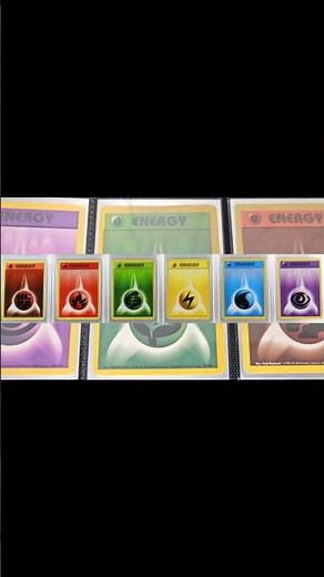 1999 Pokémon Energy Cards – Rarities Explained!