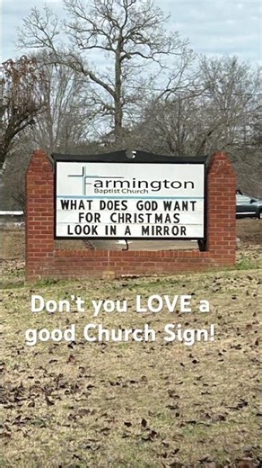 Don’t you love a good church sign!!Jesus wants You!#biblelife #church sign #christmascelebration