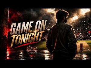 Game On Tonight | Official Lyrical Video | IPL Inspired Cricket Anthem