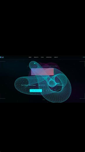 Build a 3D portfolio.