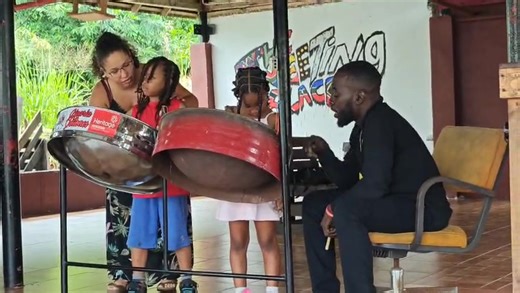 🎶 When the heartbeat of the pan yard meets the wisdom of a legend! 🥁 Mr. George Caesar guiding the next generation in the engine room — every strike, every rhythm, every lesson building the future of steelpan. 🎼✨ 🔥 Vibes cyah done in Siparia! #SipariaDeltones #SteelpanLegacy #EngineRoomVibes #TriniCulture #PanIsWeTing