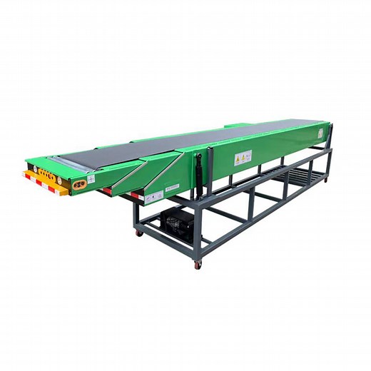 [Hot Item] Container Loading and Unloading Conveyor with Extendable Telescopic Design