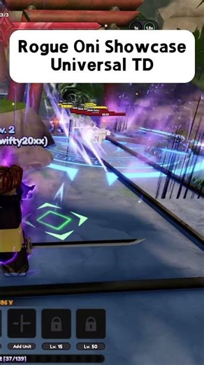 Rogue Oni Showcase Universal Tower Defense