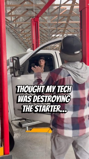 When it sounds like the starter is going out, but…