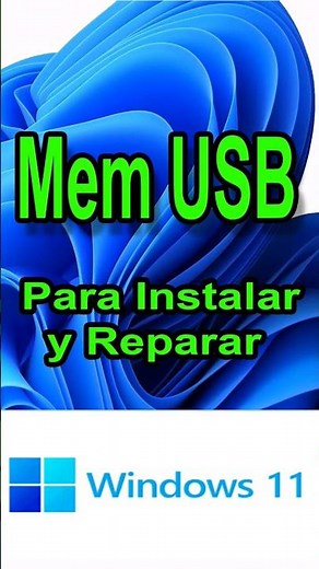 Crear Memoria USB de Windows 11 para INSTALAR o REPARARLO