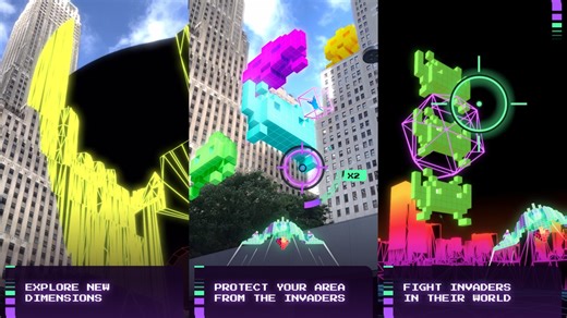 Space Invaders World Defense : un futur jeu de réalité augmentée basé sur ARCore